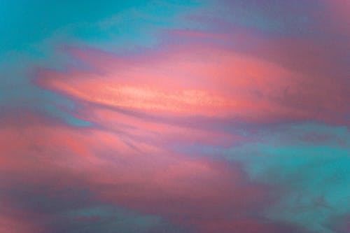 Pink Clouds at Sunset