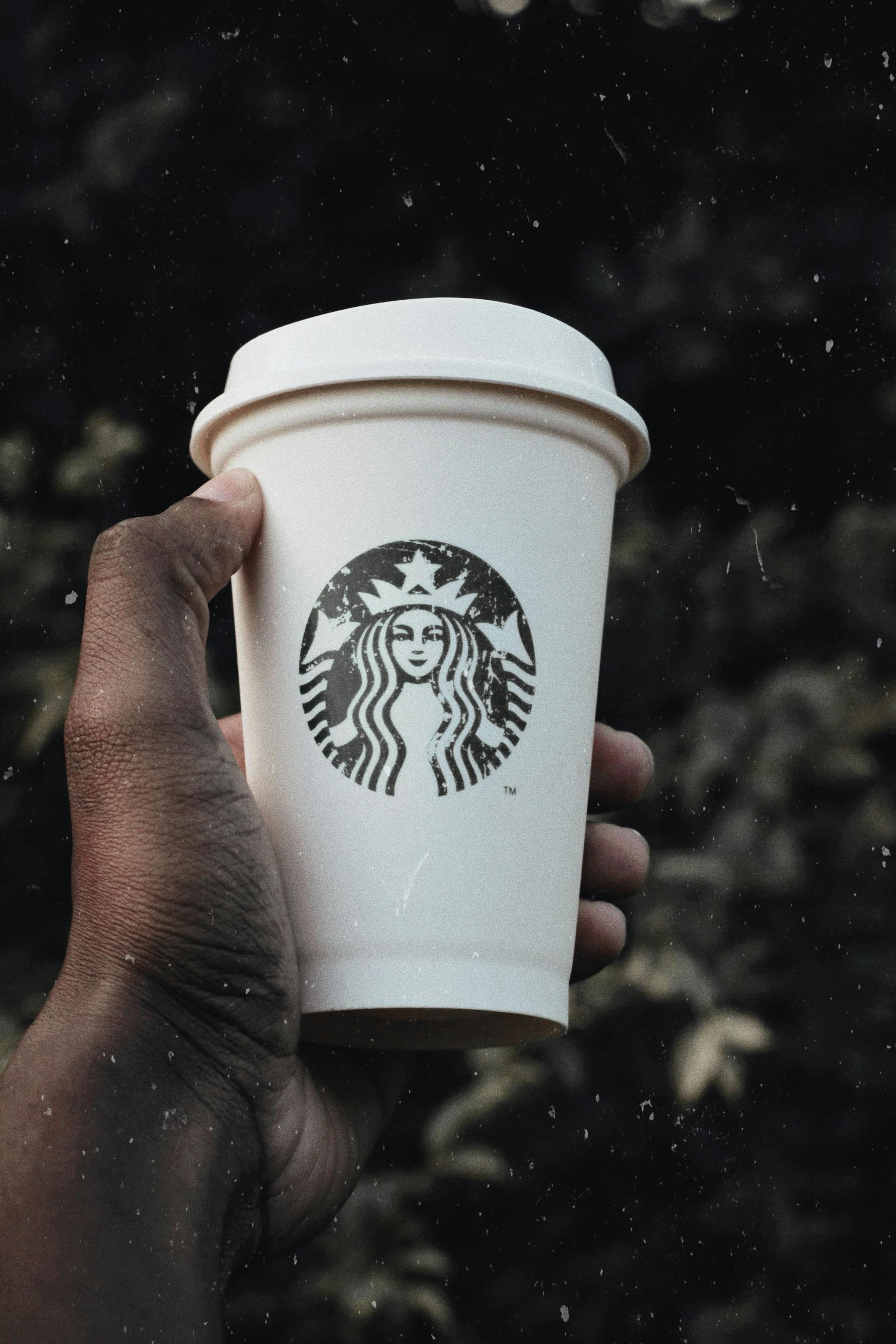 Bicchiere Starbucks Bianco · Immagine gratuita