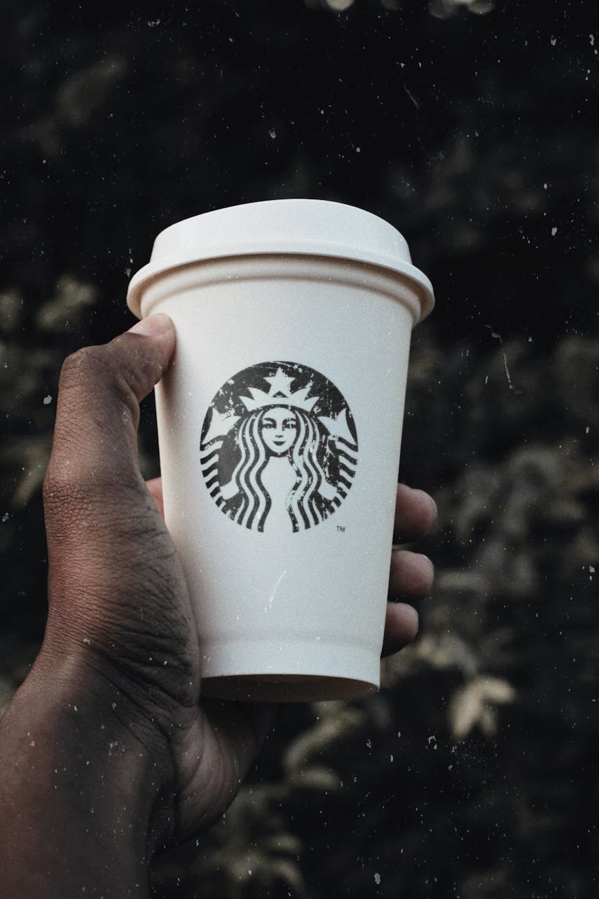 White Starbucks Tumbler · Free Stock Photo