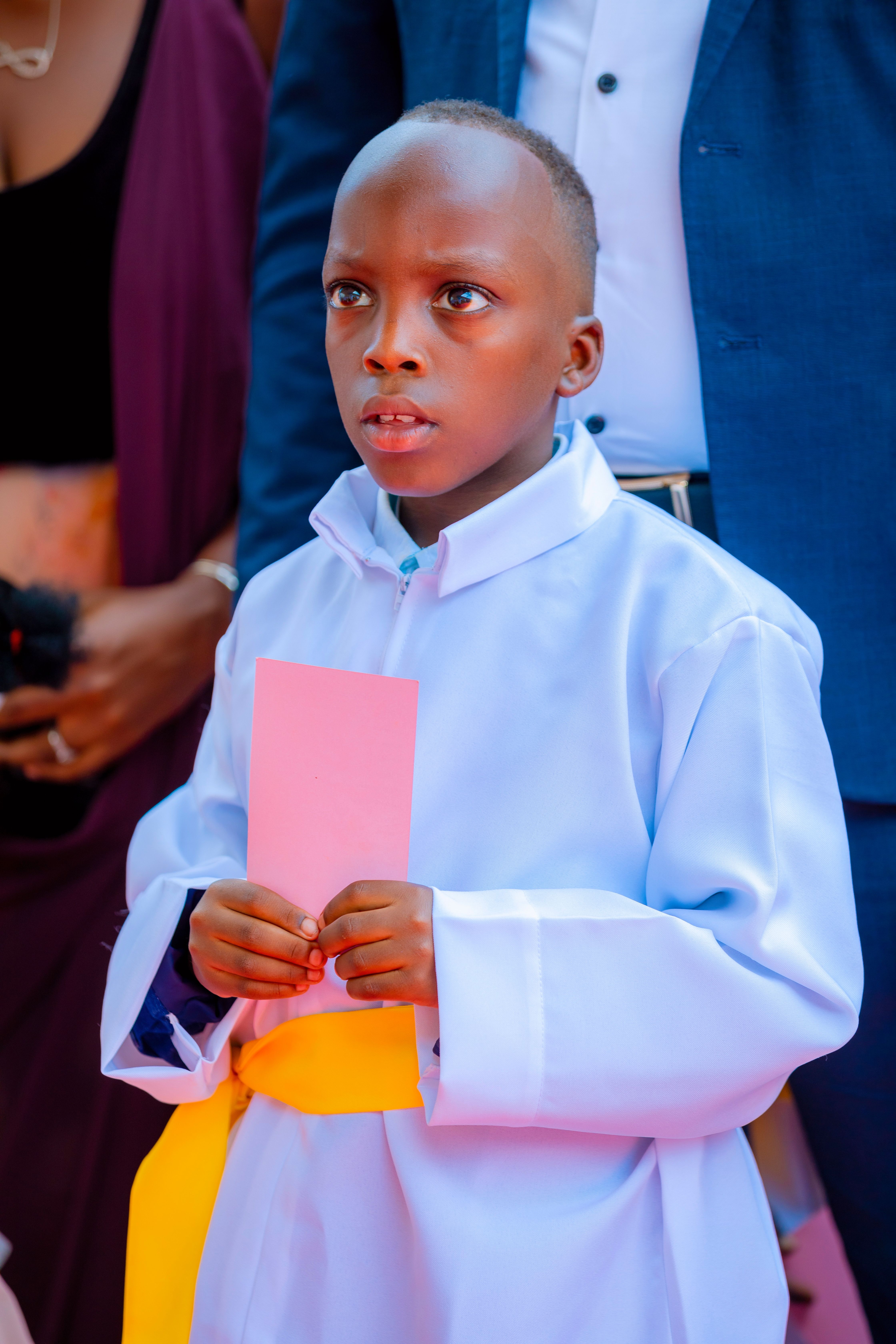 Boy in Gown in Religion Ceremony · Free Stock Photo