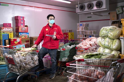 Daily life in Wuhan duing pandemic Covid-19