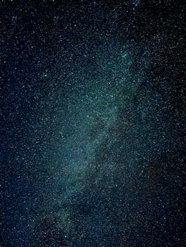 A breathtaking view of the Milky Way galaxy during a clear night in Durango, Colorado.