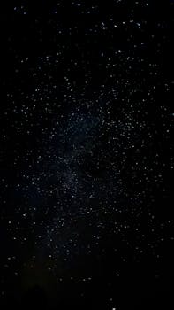 Captivating starry night sky in Durango, Colorado, showcasing the beauty of the galaxy.