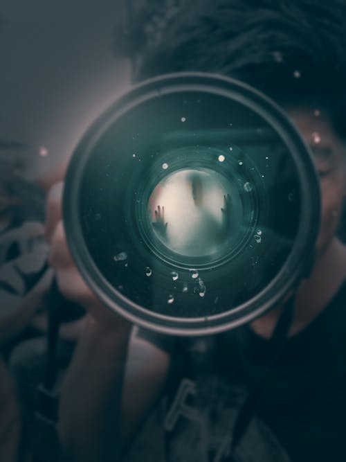 Free stock photo of dslr lens, trapped