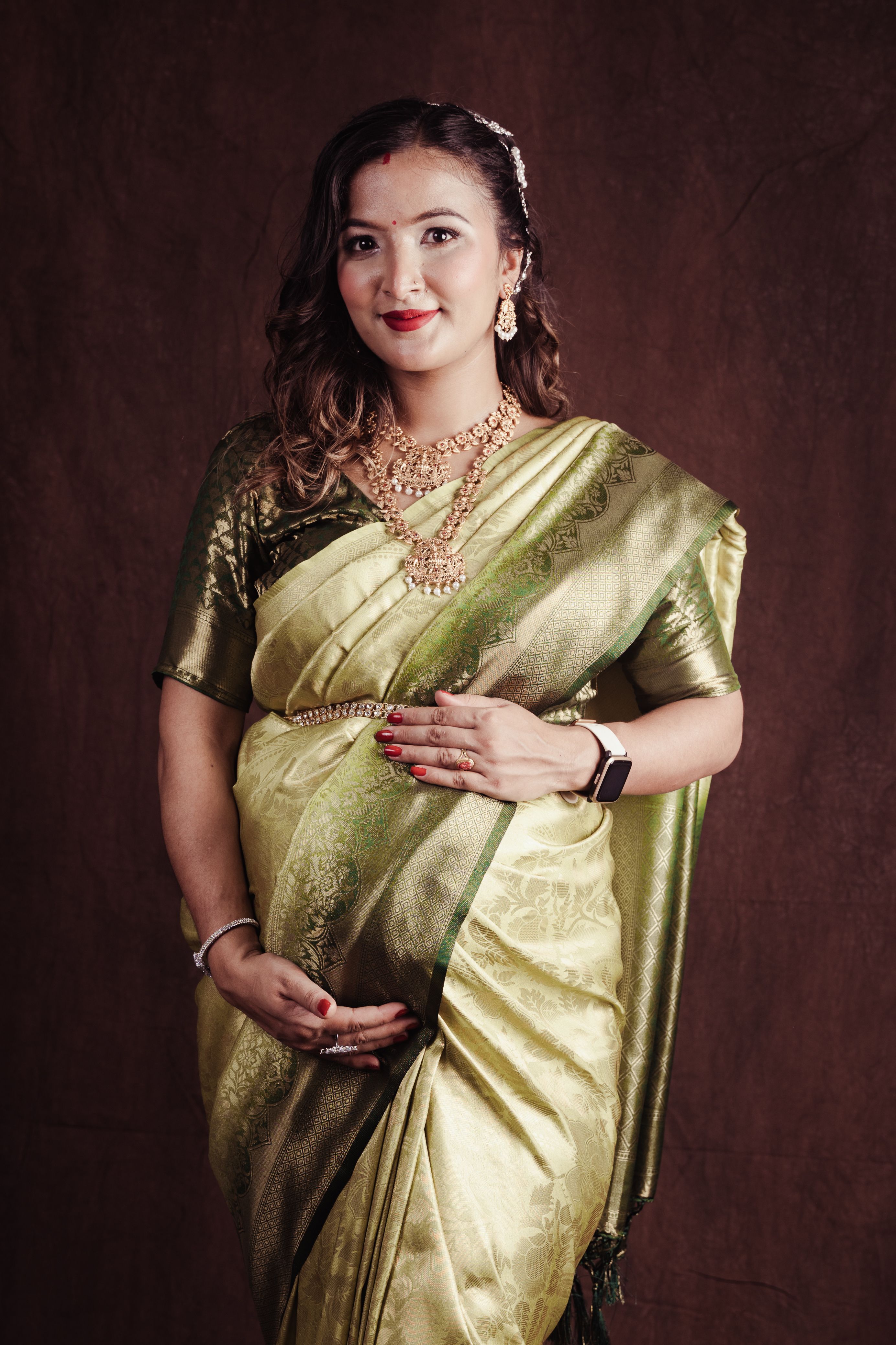 Portrait of Smiling Woman in Traditional Clothing · Free Stock Photo