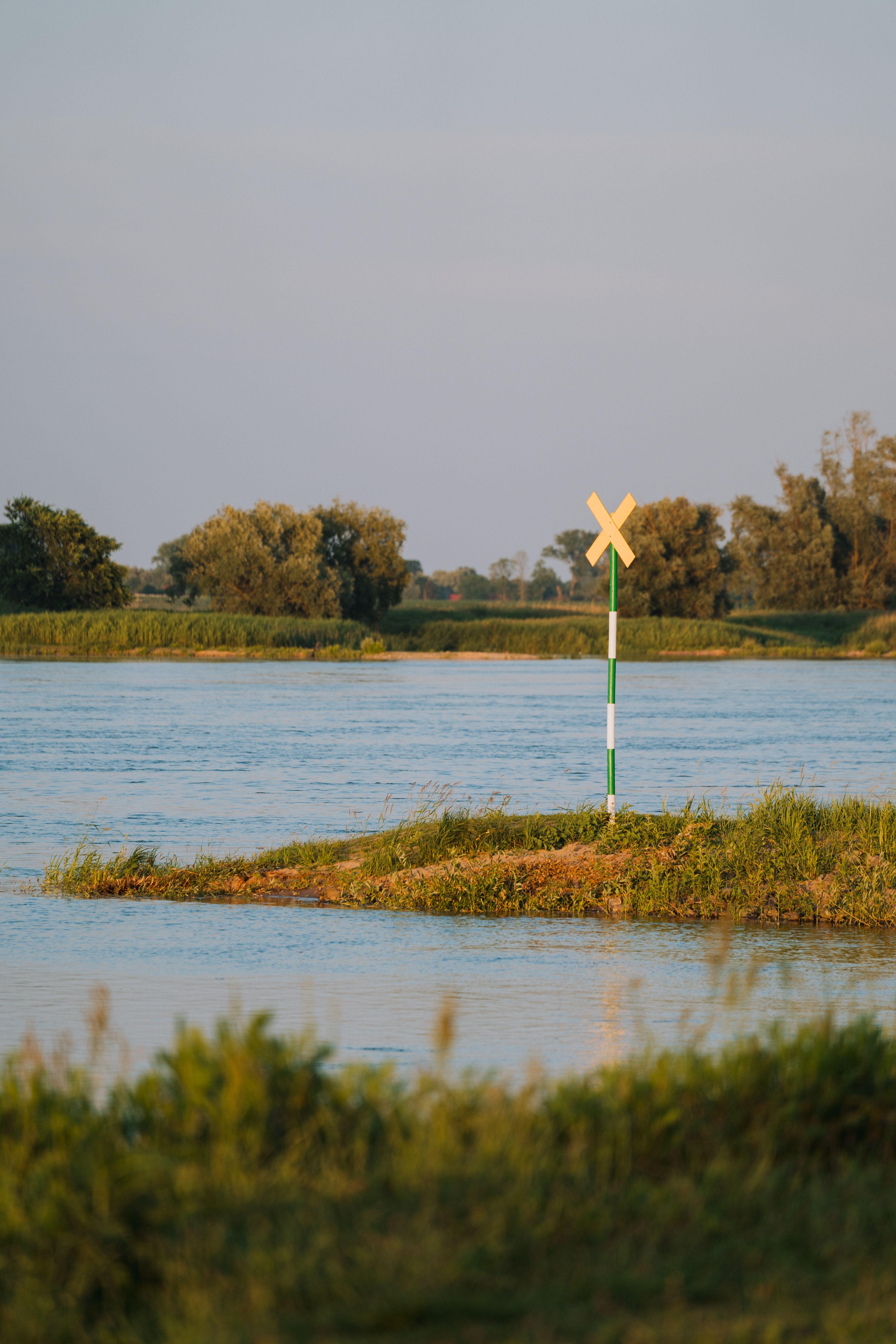 Warning Sign in Countryside · Free Stock Photo