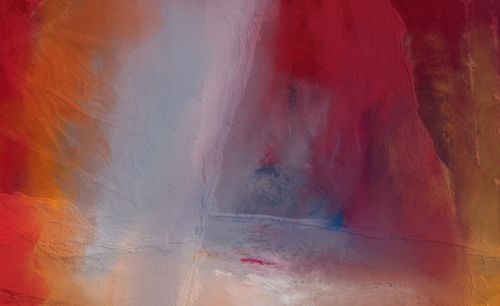 Free A vibrant abstract art piece featuring bold and colorful paint textures. Stock Photo