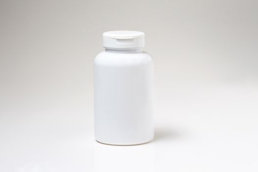 White Pill Bottle 