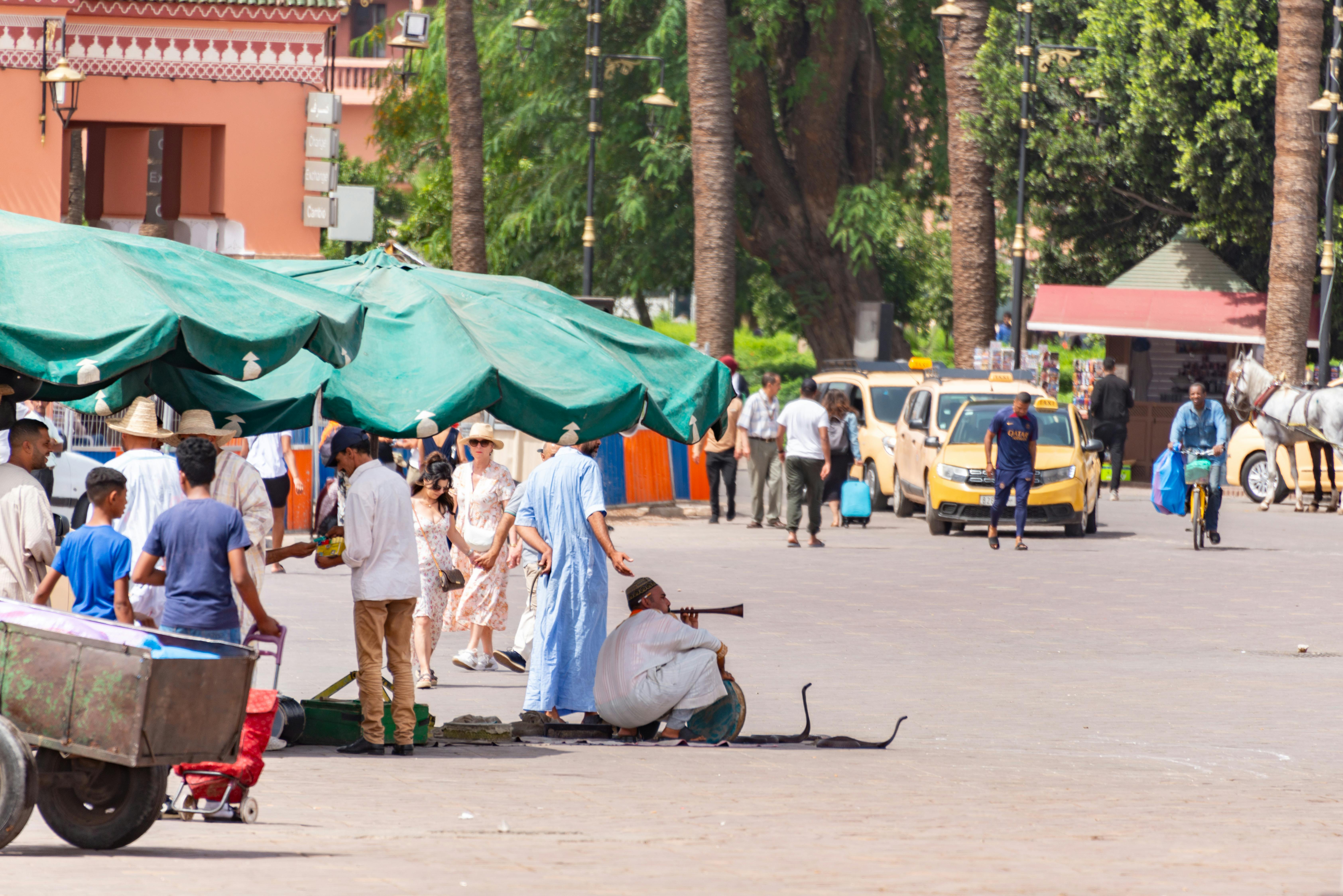 jemaa el fnaa square in marrakech