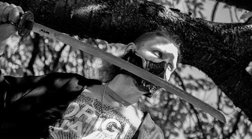 Free stock photo of facemask, man, samurai