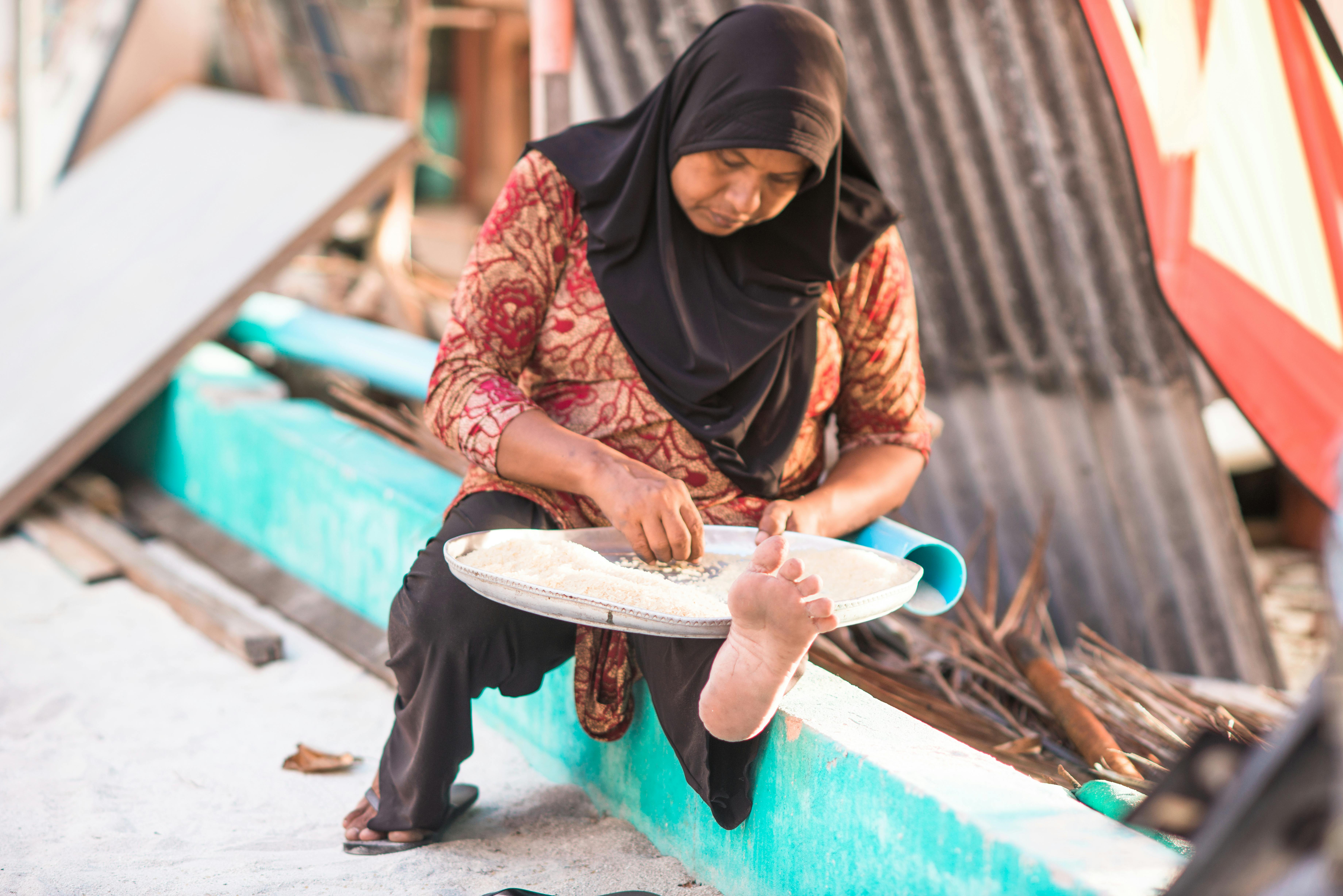 woman-in-traditional-wear-free-stock-photo