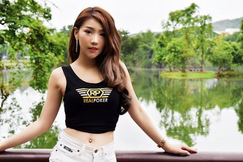 Free stock photo of asian girl, beautiful girl, beautiful view Stock Photo
