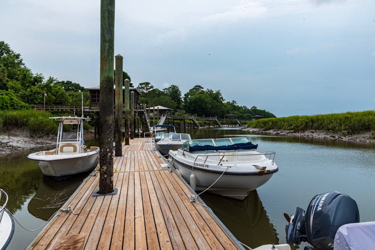 Docked Boats