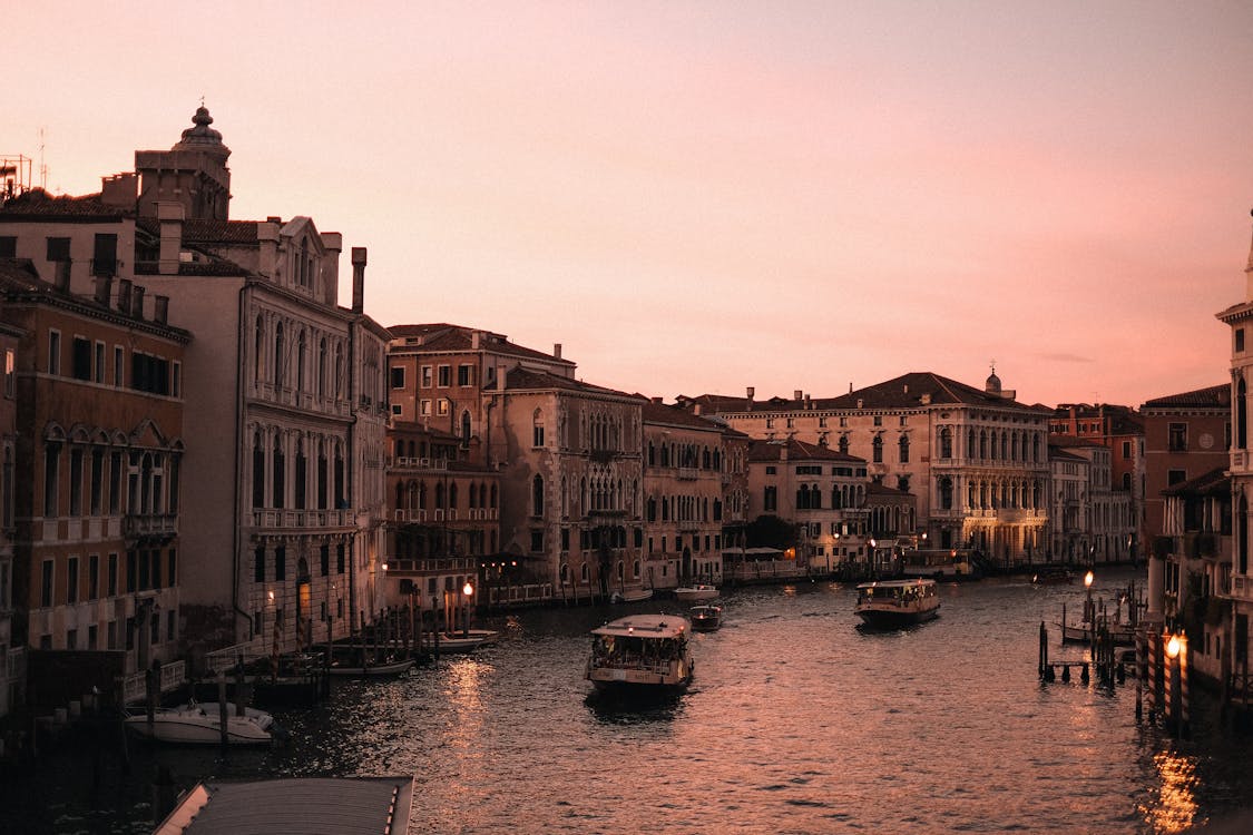 คลังภาพถ่ายฟรี ของ venise, กอนโดล่า, การท่องเที่ยว