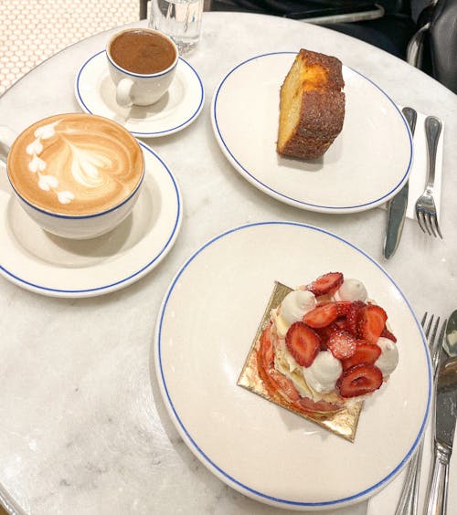 barista, café, cake içeren Ücretsiz stok fotoğraf