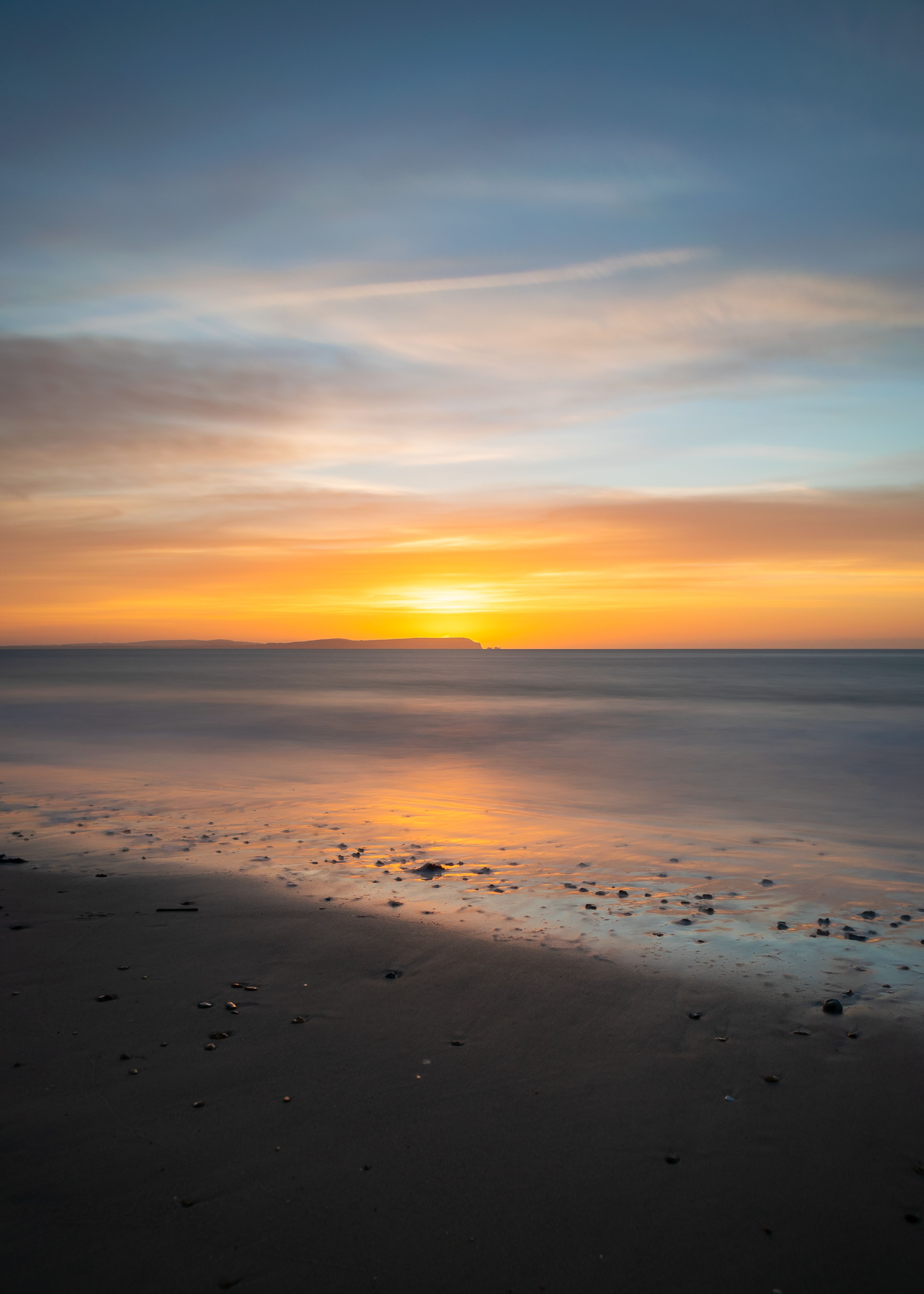 Sunset Over the Sea · Free Stock Photo