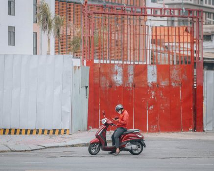 Vespa night food tour — Ho Chi Minh City