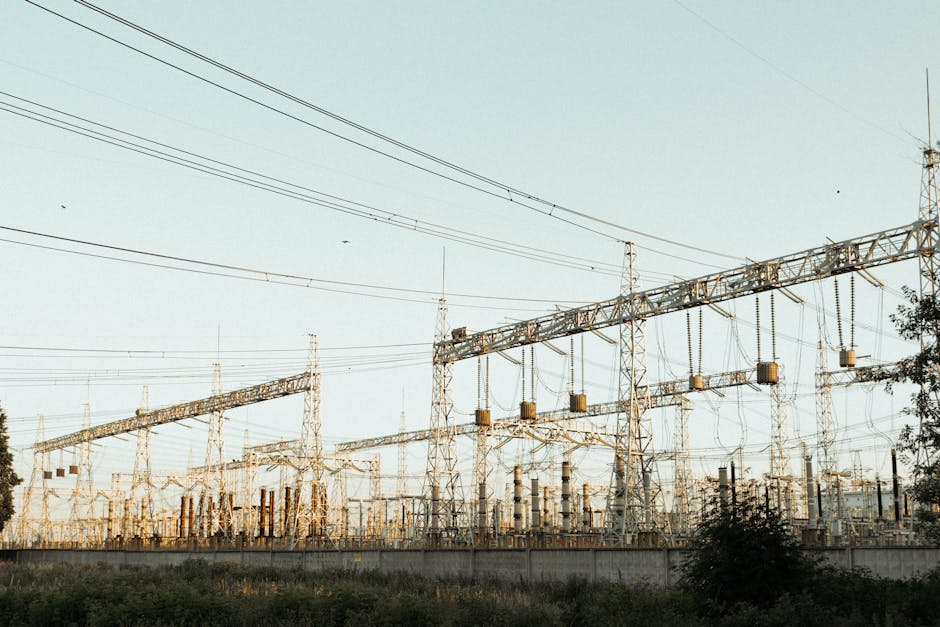 Image of a substation or complex electrical infrastructure - medium voltage electrical contractors Image of a substation or complex electrical infrastructure - medium voltage electrical contractors