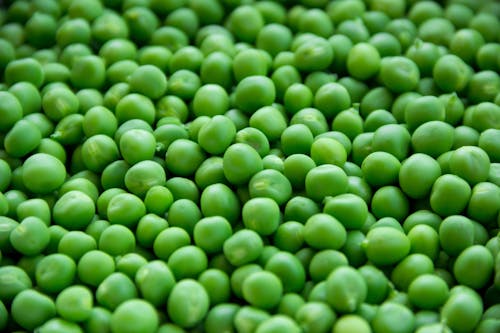 Free Full Frame Shot of Green Peas Stock Photo