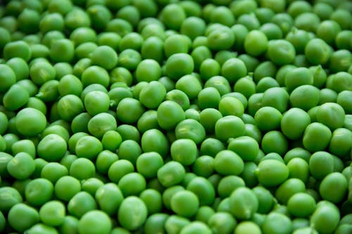 Full Frame Shot De Pois Verts