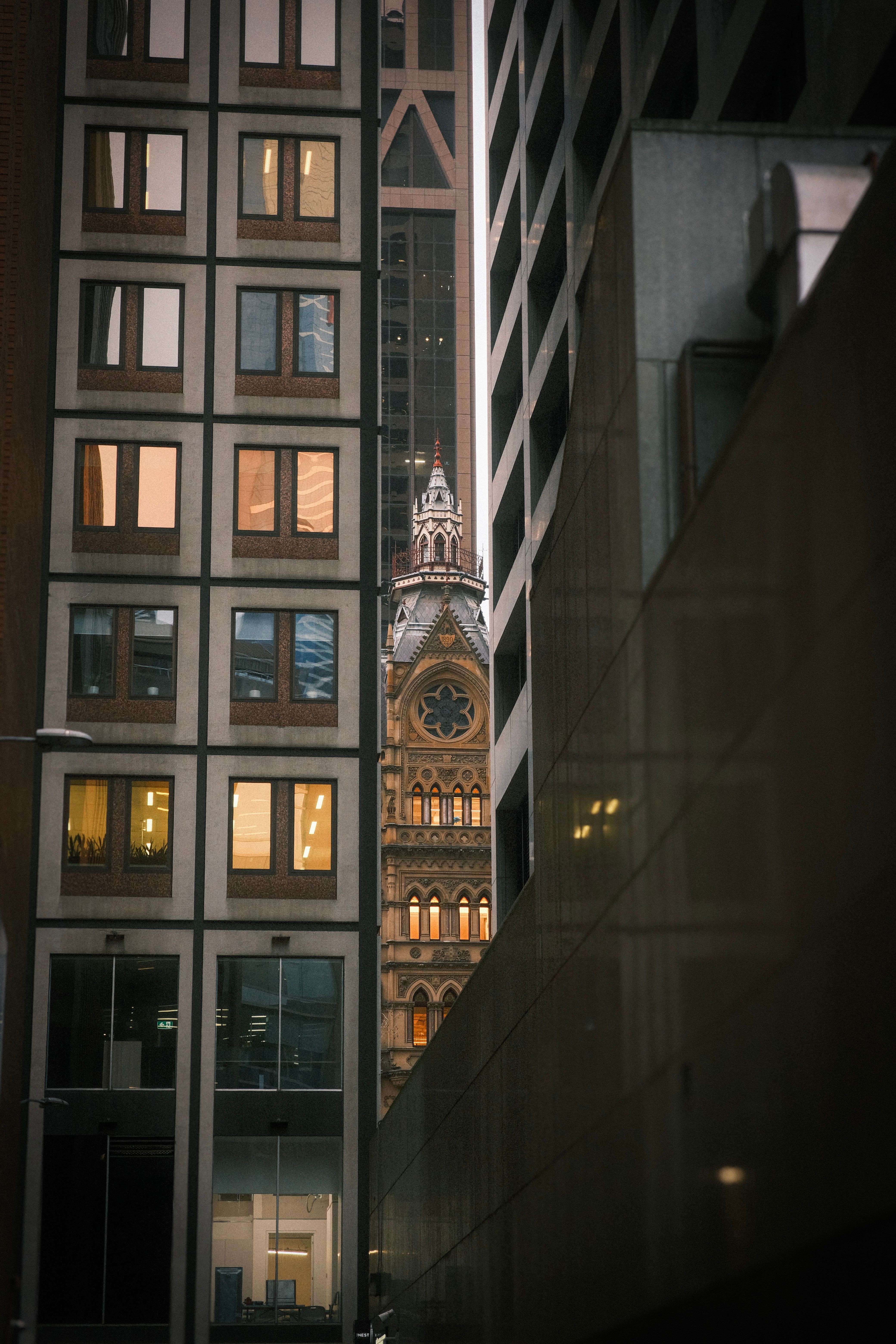 Facade of a Modern City Building · Free Stock Photo