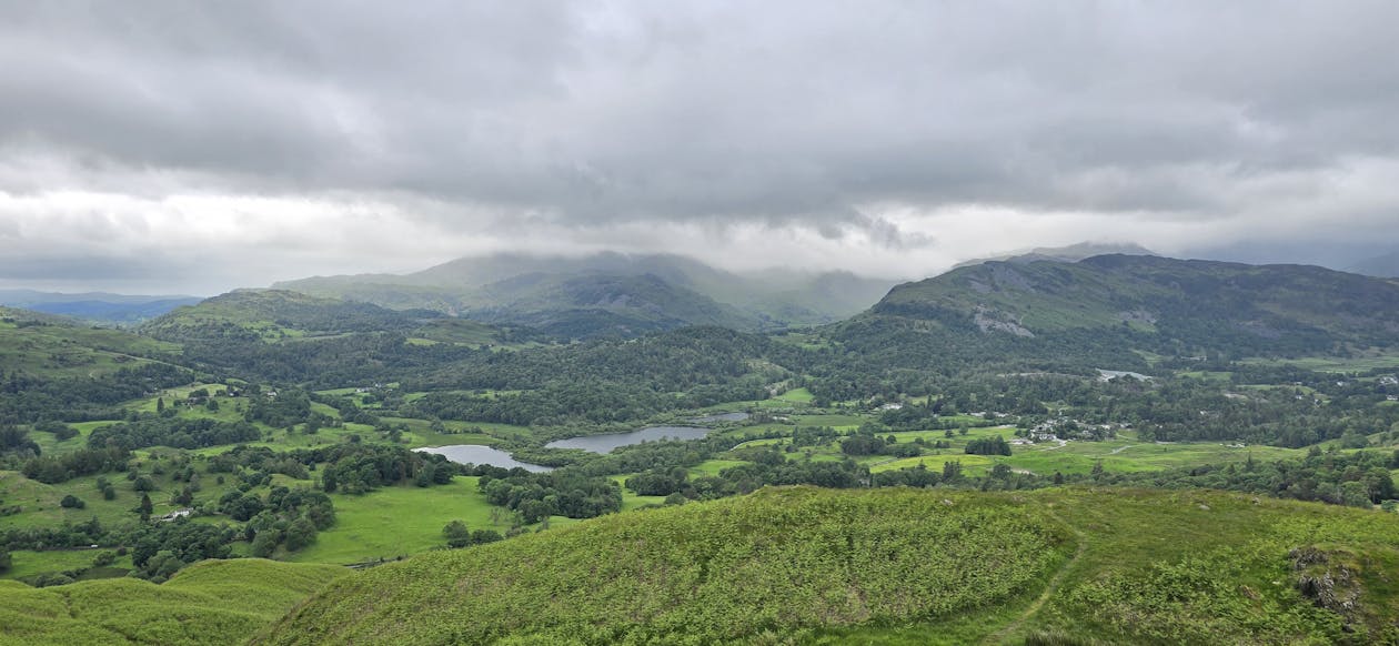 The way to Loughrigg Fell