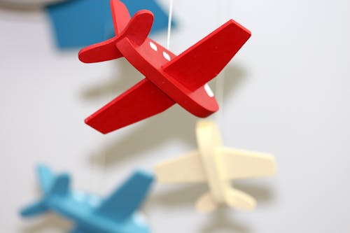 Miniatuur Van Een Vliegtuig