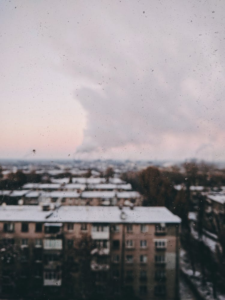 Blur View Of Buildings