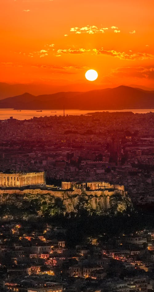 Immagine gratuita di acropoli, atene, grecia antica