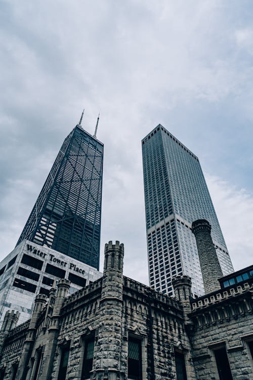 Two Curtain Wall High-rise Buildings