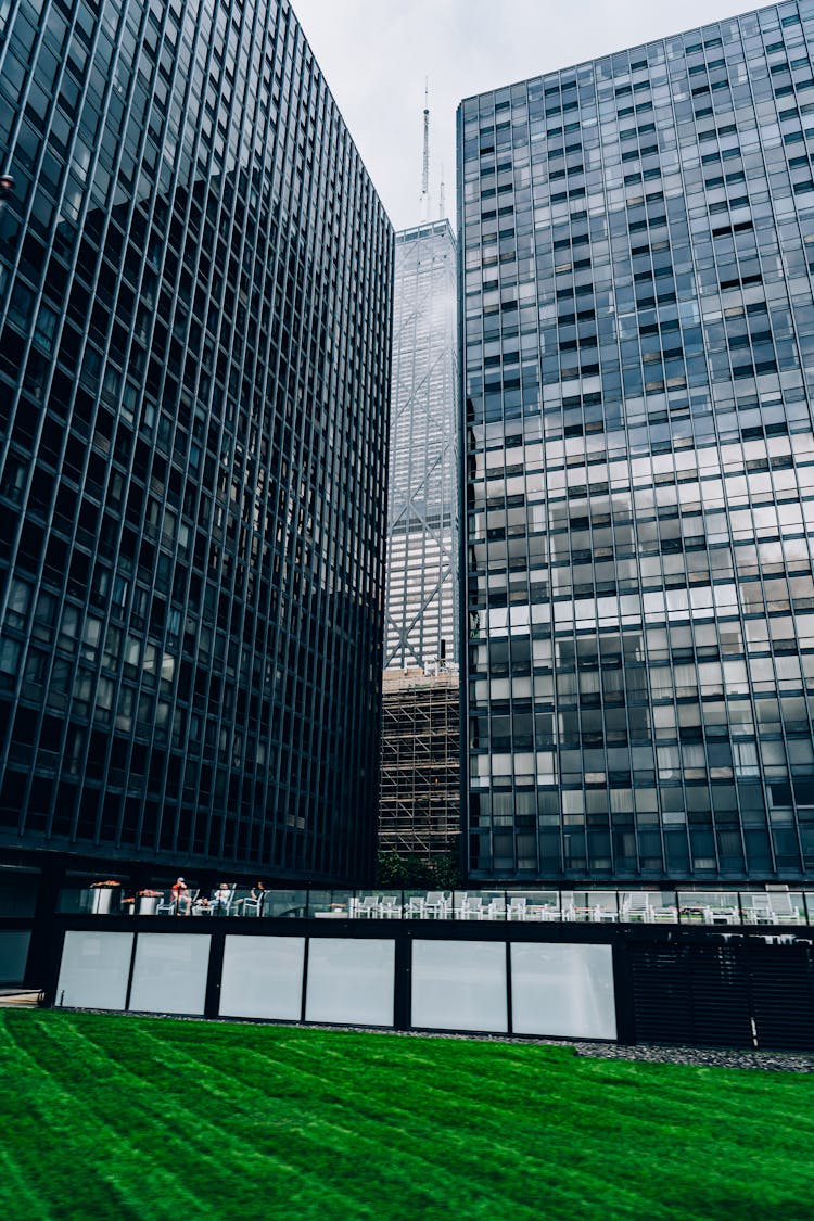 Photo Of Glass Buildings