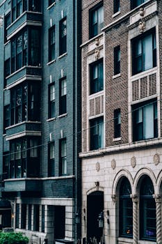 在晴朗的日子里，可以细细品味芝加哥市中心历史与现代建筑的交融