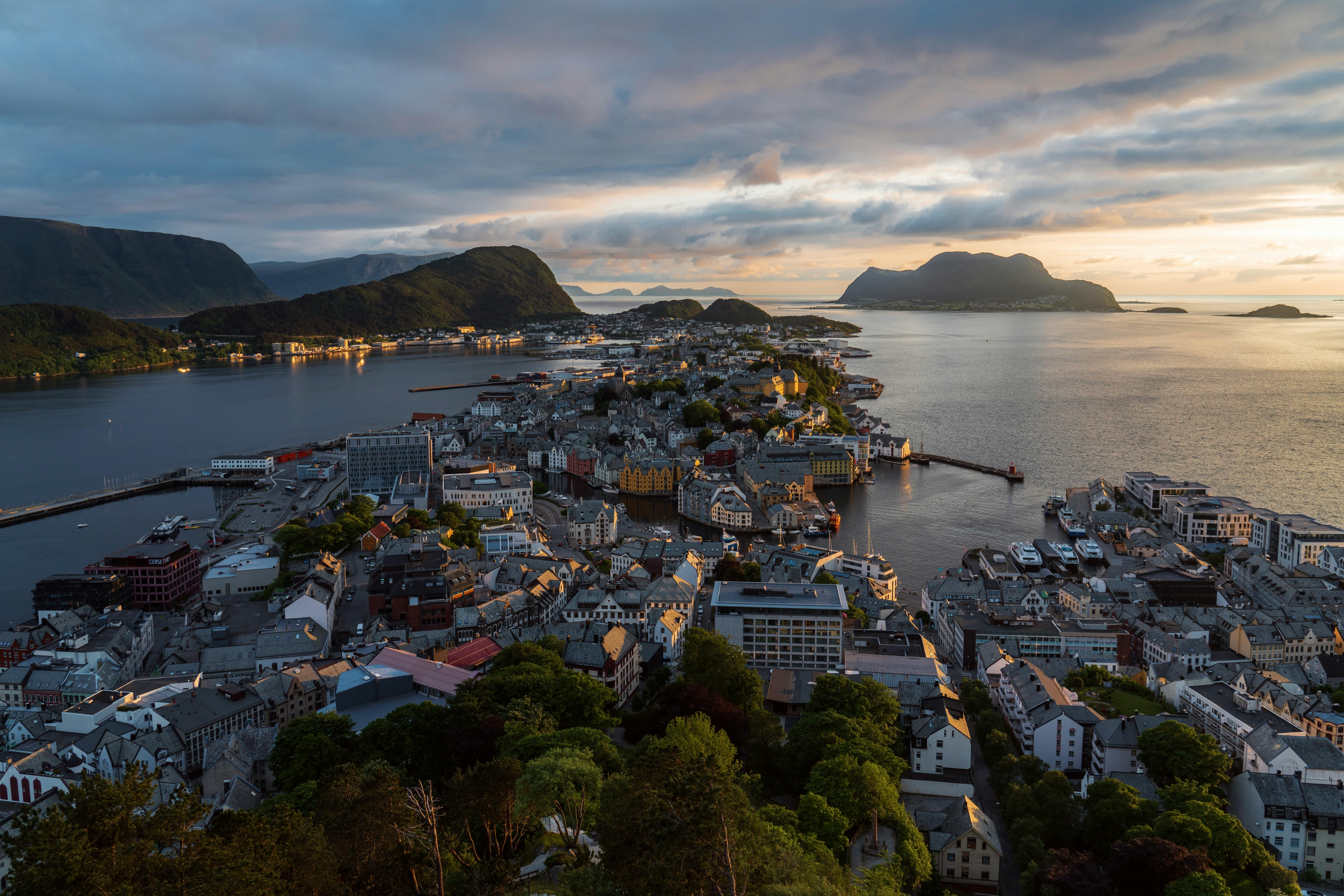 Landmarks in Alesund