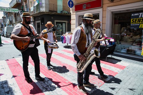 Músicos callejeros