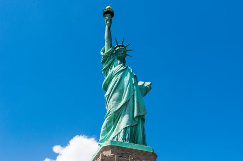 Free stock photo of new york, sky, statue of liberty Stock Photo