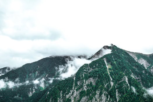 HD wallpaper of landscape, nature, sky, clouds