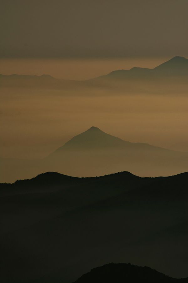 Fog rolling across a mountain ridge — ATHENEA CODJAMBASSIS ROSSITTO on Pexels