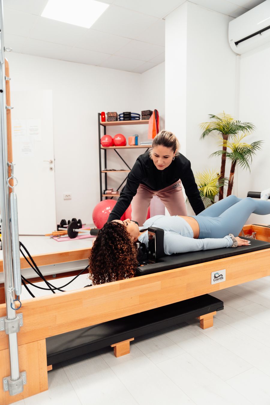 Clase de pilates dirigida