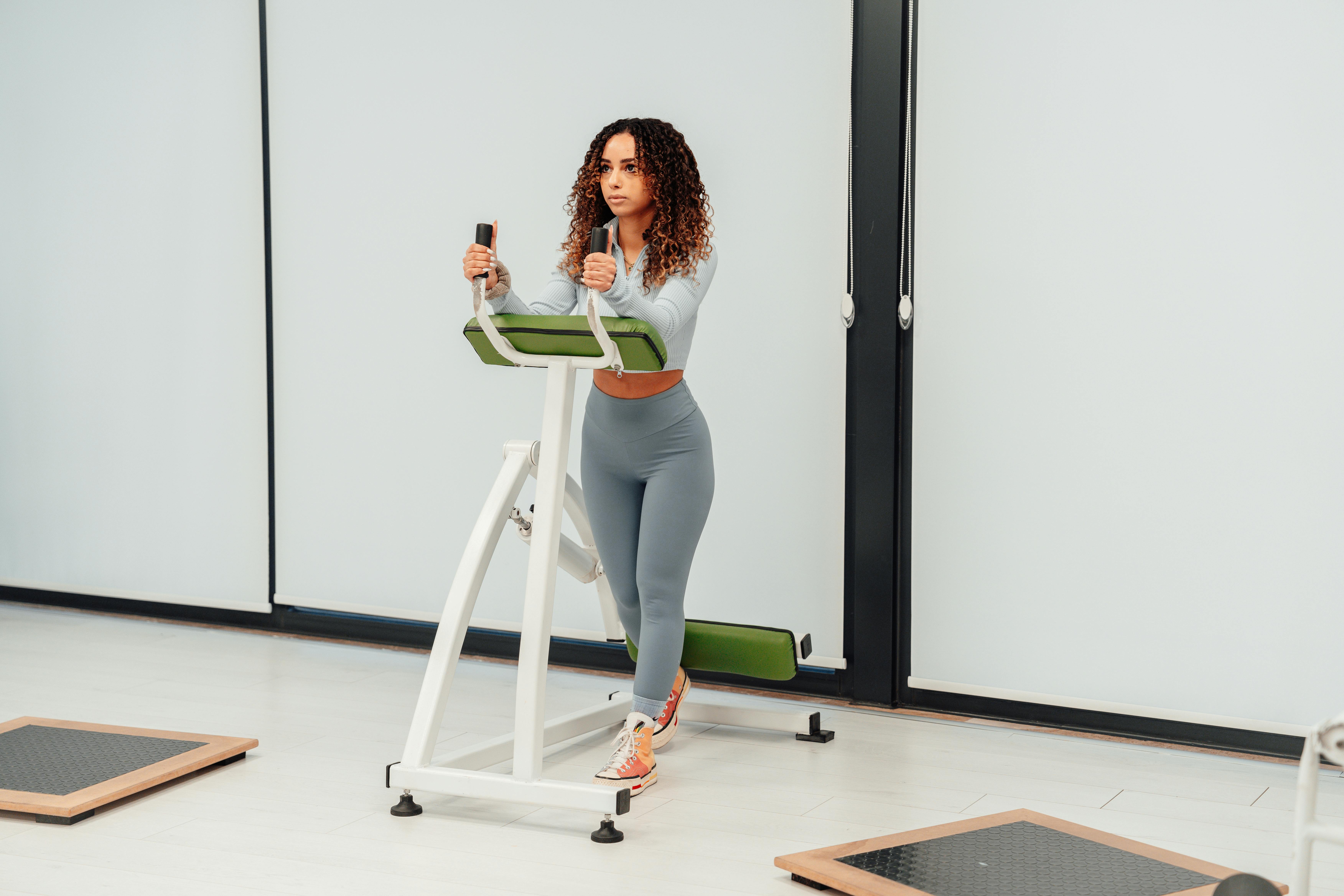 fit woman at gym