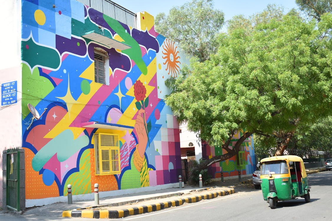 Ingyenes stockfotó Delhi, falfirka, graffiti témában