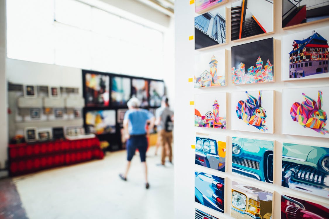 Free stock photo of art, art exhibition, art gallery Stock Photo