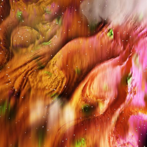 Free Dynamic abstract artwork featuring vibrant swirling colors and textures, creating a sense of motion. Stock Photo