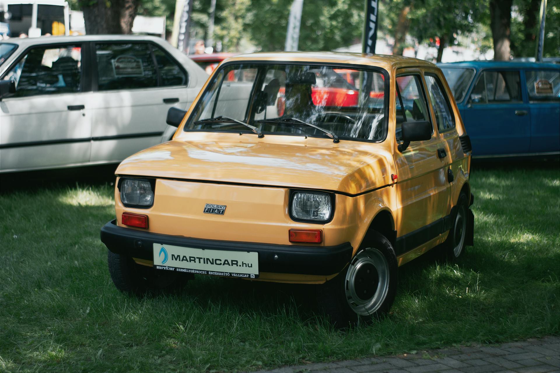 Yellow Classic Polski Fiat 126p