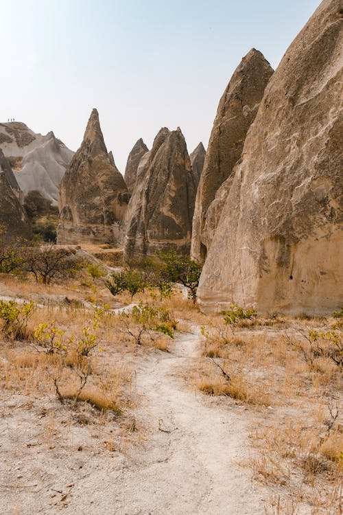 Brown Rock Formations
