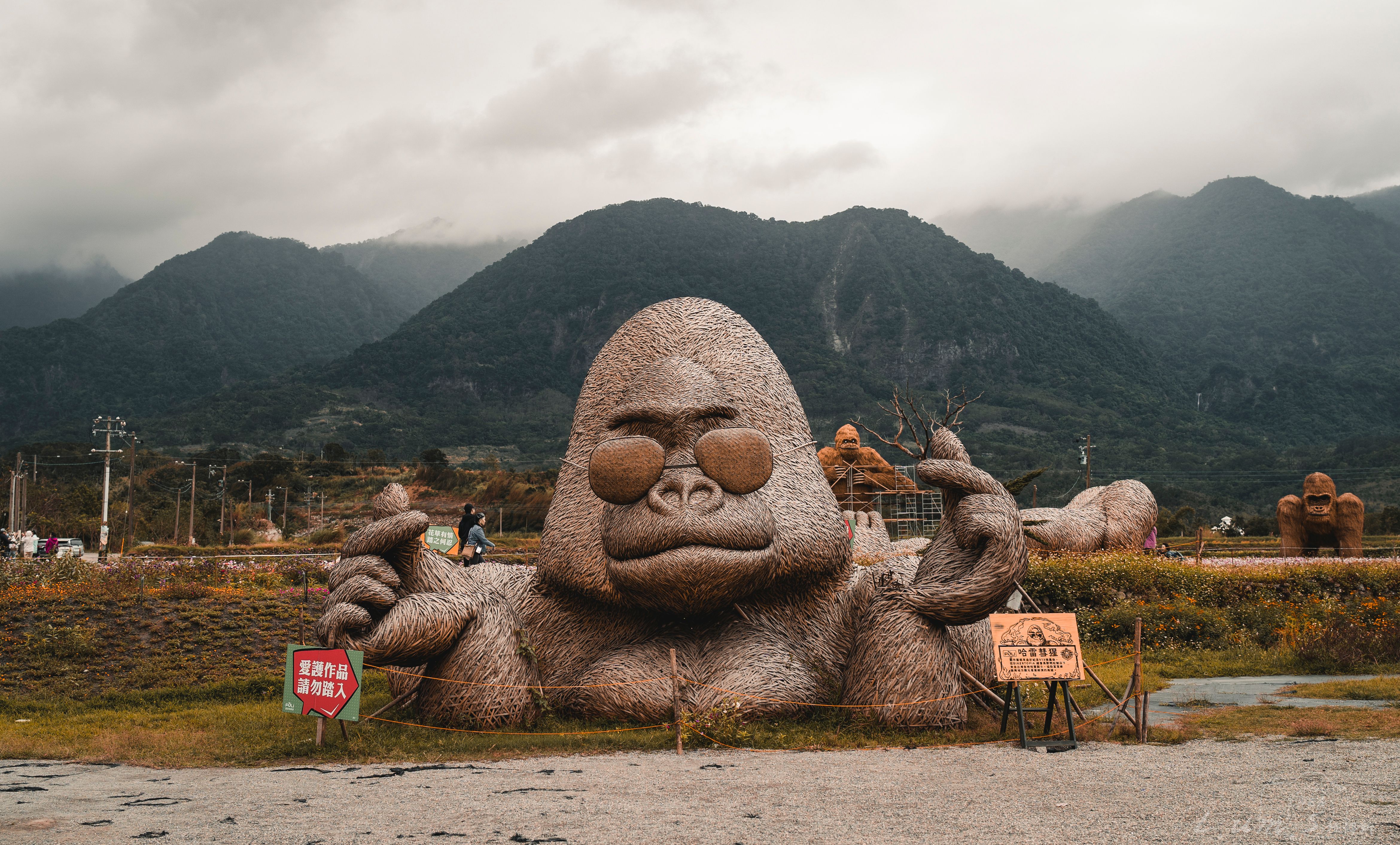 Gorilla Statue in Rwanda · Free Stock Photo