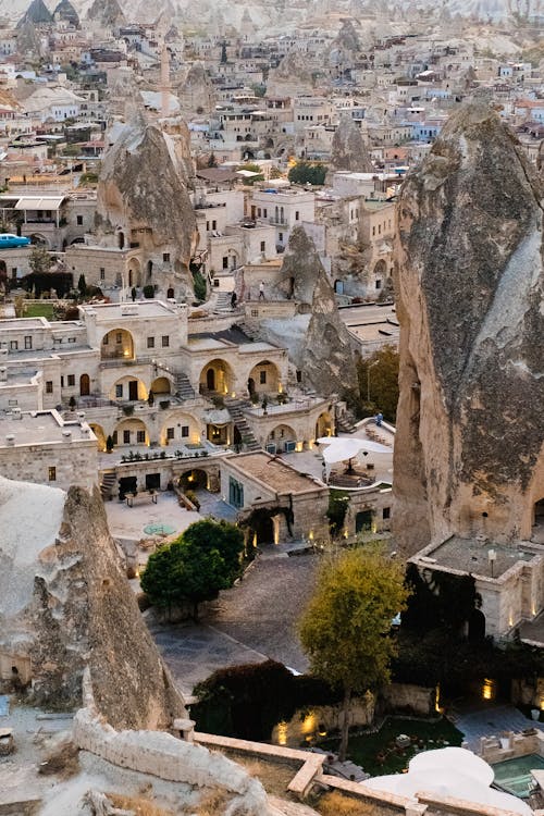 Fotobanka s bezplatnými fotkami na tému architektúra, budovy, cappadocia