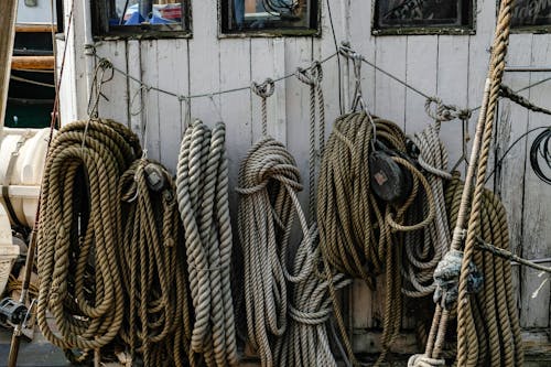 Free Assorted Ropes Hanging Stock Photo