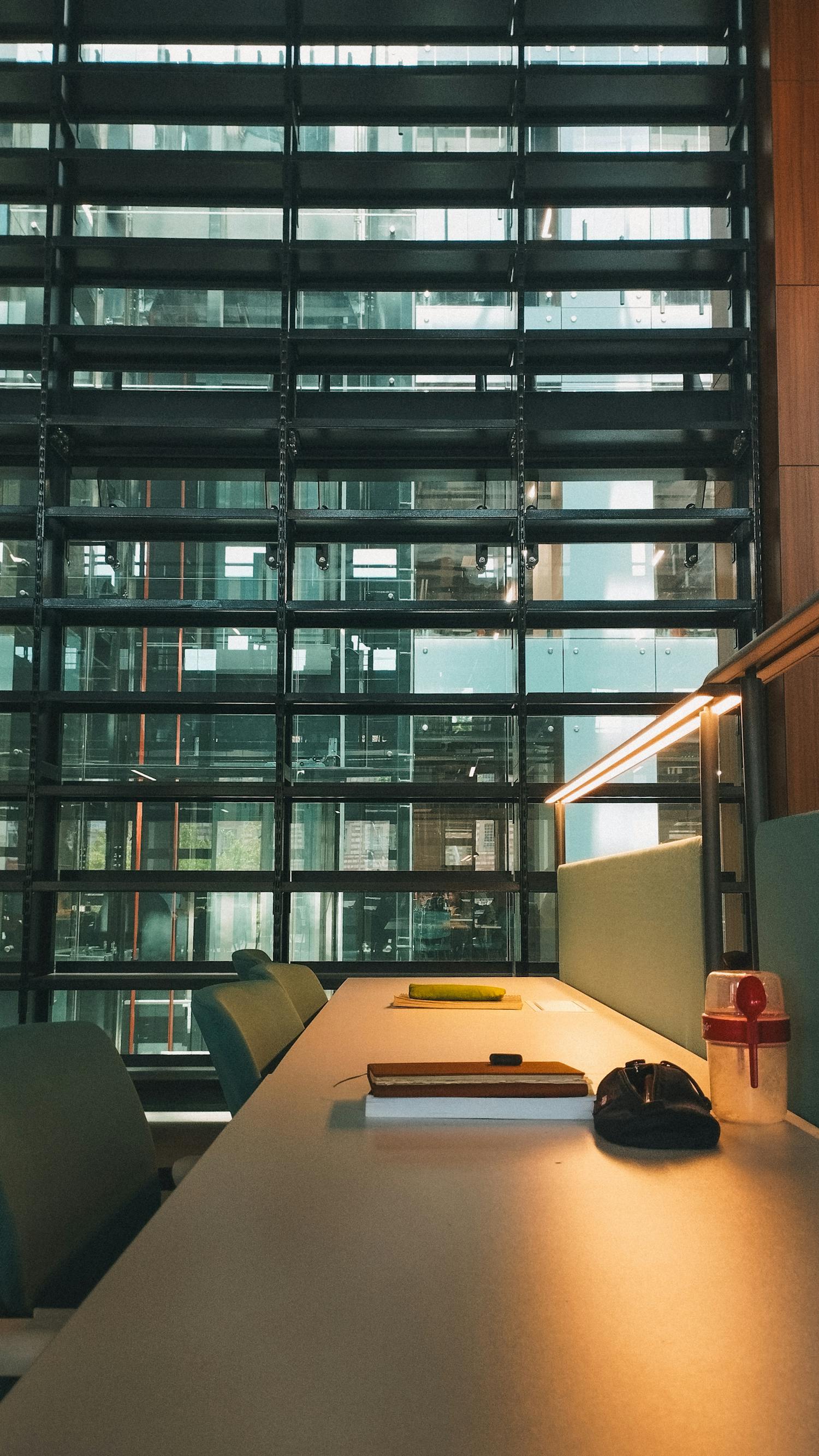 Institutional document and office setting