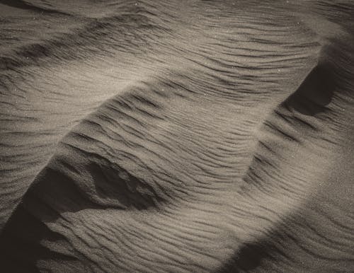 aerial viewof sand