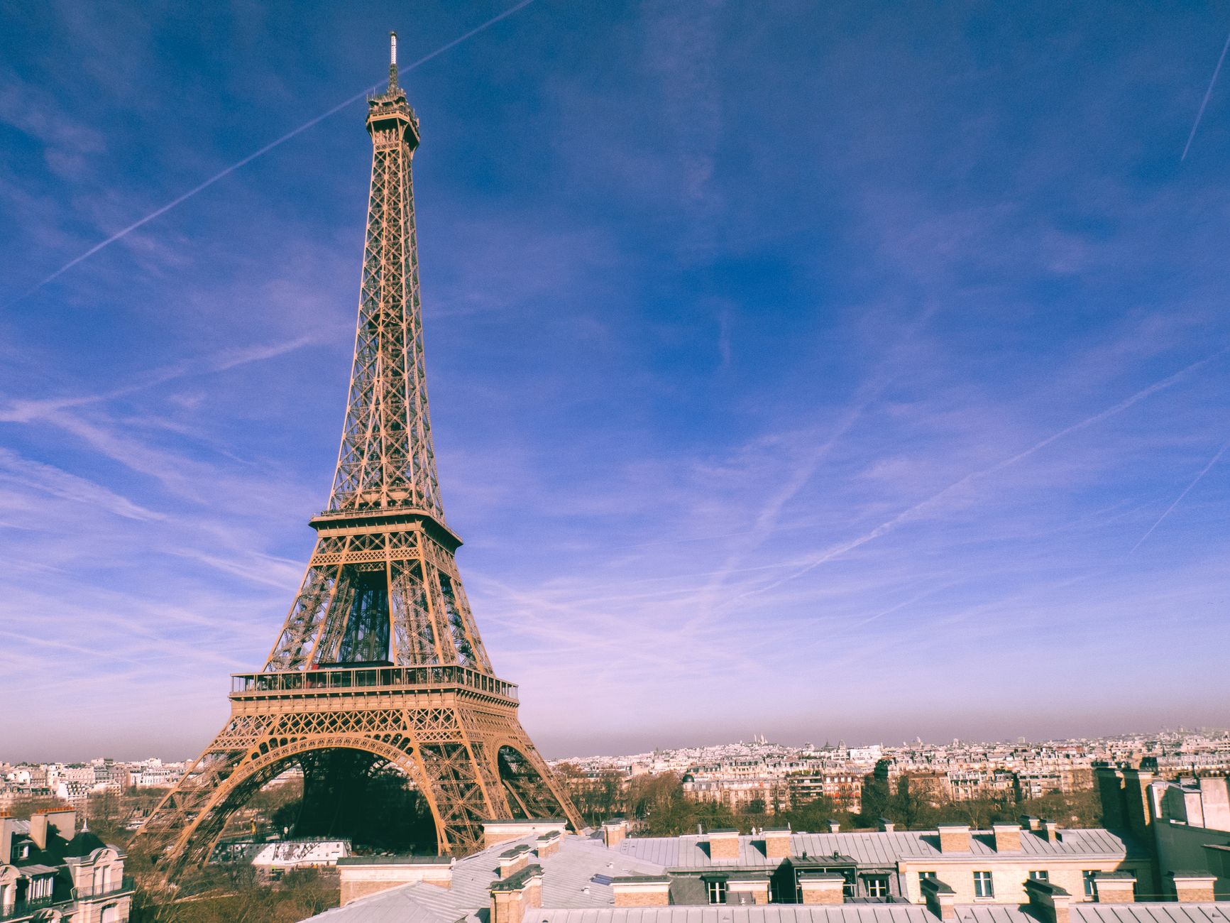 Paris'teki Eyfel Kulesi